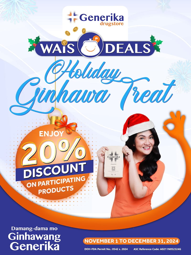 Wais Deals Holiday Ginhawa Treat